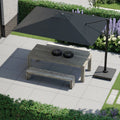 Platinum CHALLENGER T2 Ampelschirm | 2600-3500 x 2600-3500 mm, 360° drehbar, seitlich schwenkbar - 13 Thumbnail Image