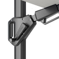 Platinum VOYAGER T2 Ampelschirm | 2700 x 2700 mm, 360° drehbar, doppelt schwenkbar - 5 Thumbnail Image