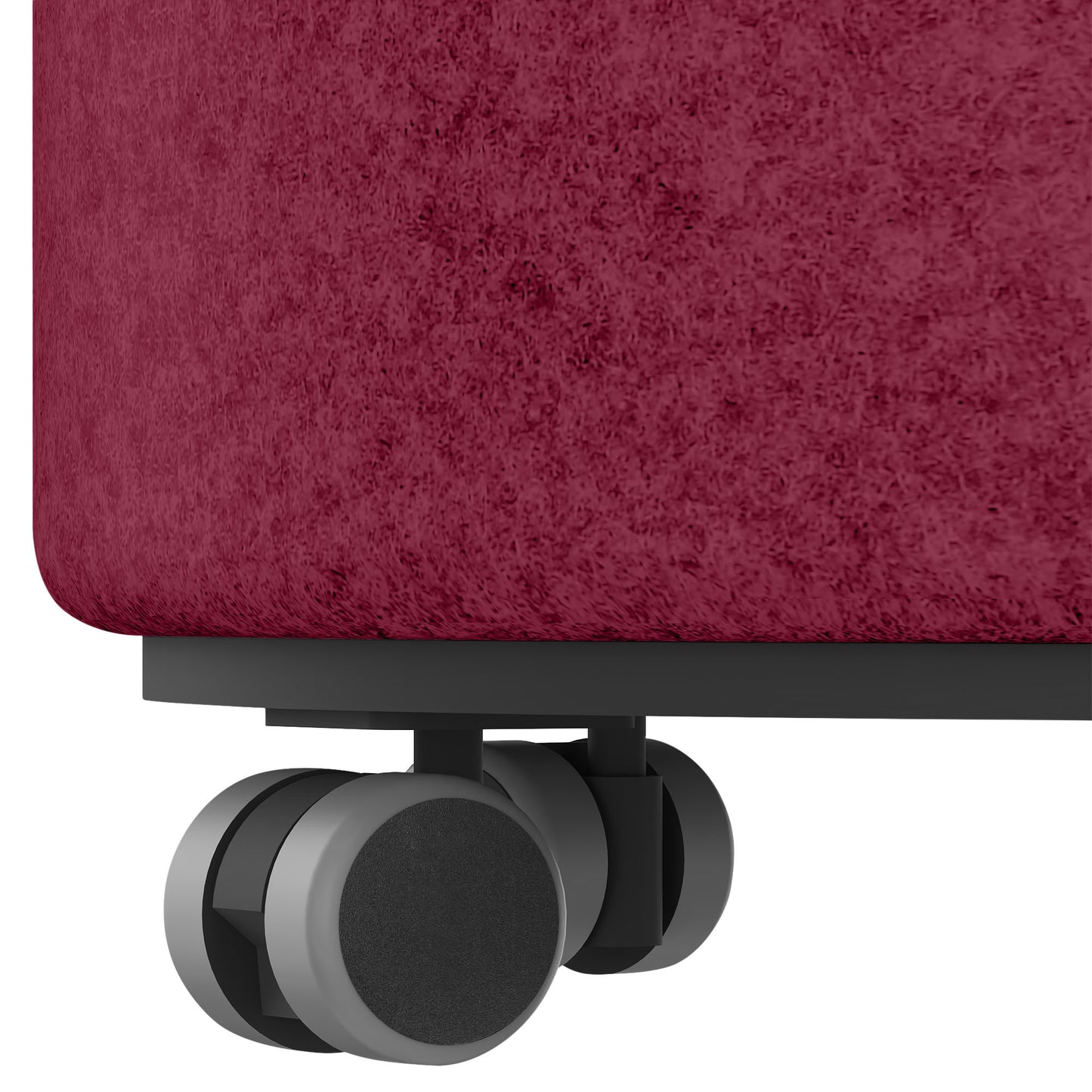 GIRO Pouf / tabouret de siège | Rollbar, Ø 400 mm, couvercles de laine Velito / Synergy