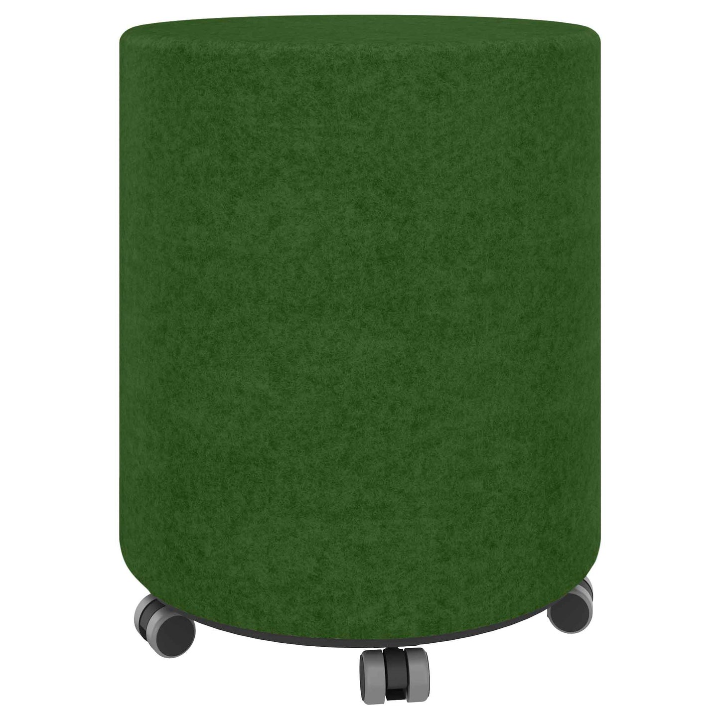 GIRO Pouf / tabouret de siège | Rollbar, Ø 400 mm, couvercles de laine Velito / Synergy