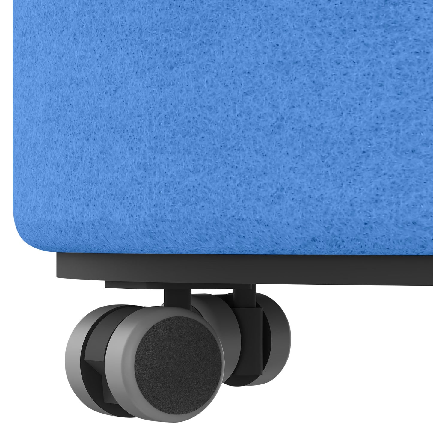 GIRO Pouf / tabouret de siège | Rollbar, Ø 400 mm, couvercles de laine Velito / Synergy