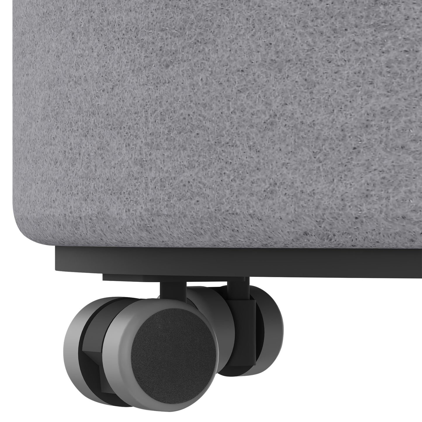 GIRO Pouf / tabouret de siège | Rollbar, Ø 400 mm, couvercles de laine Velito / Synergy