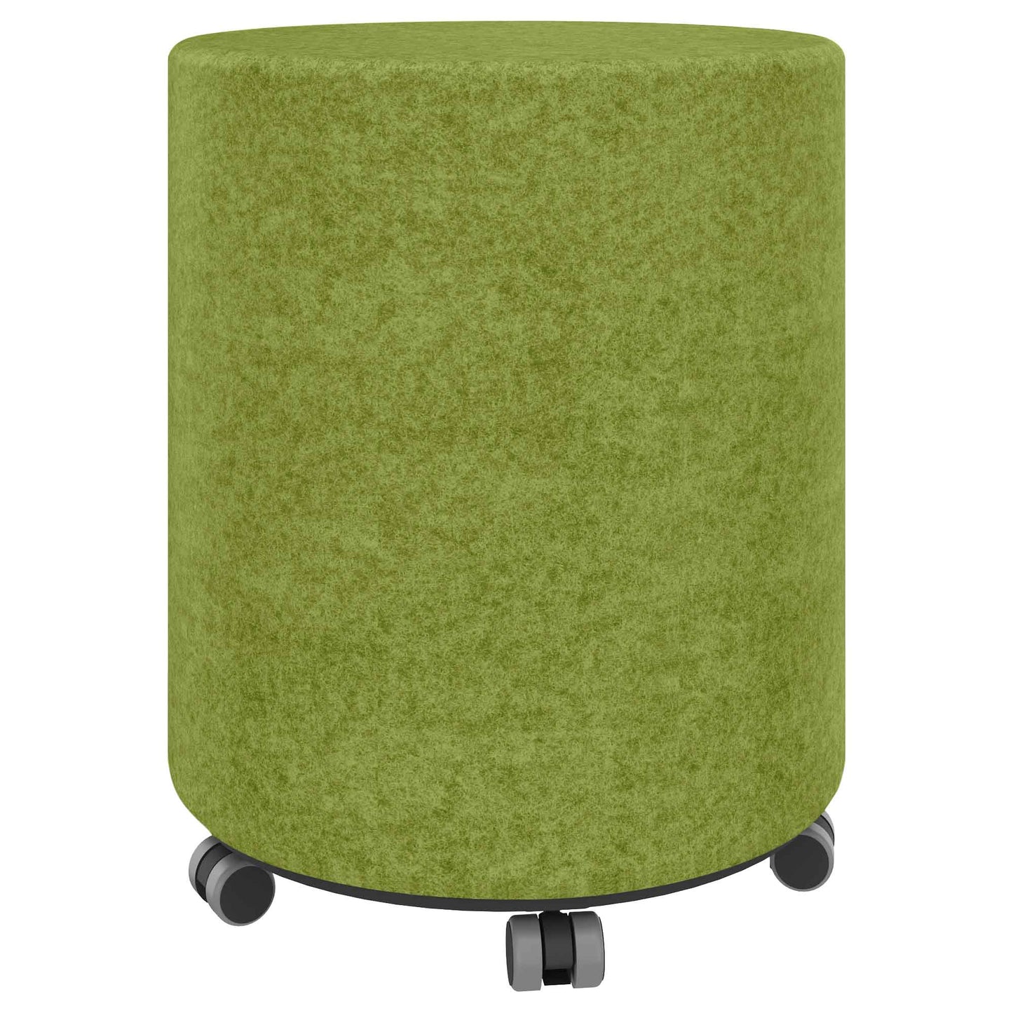 GIRO Pouf / tabouret de siège | Rollbar, Ø 400 mm, couvercles de laine Velito / Synergy
