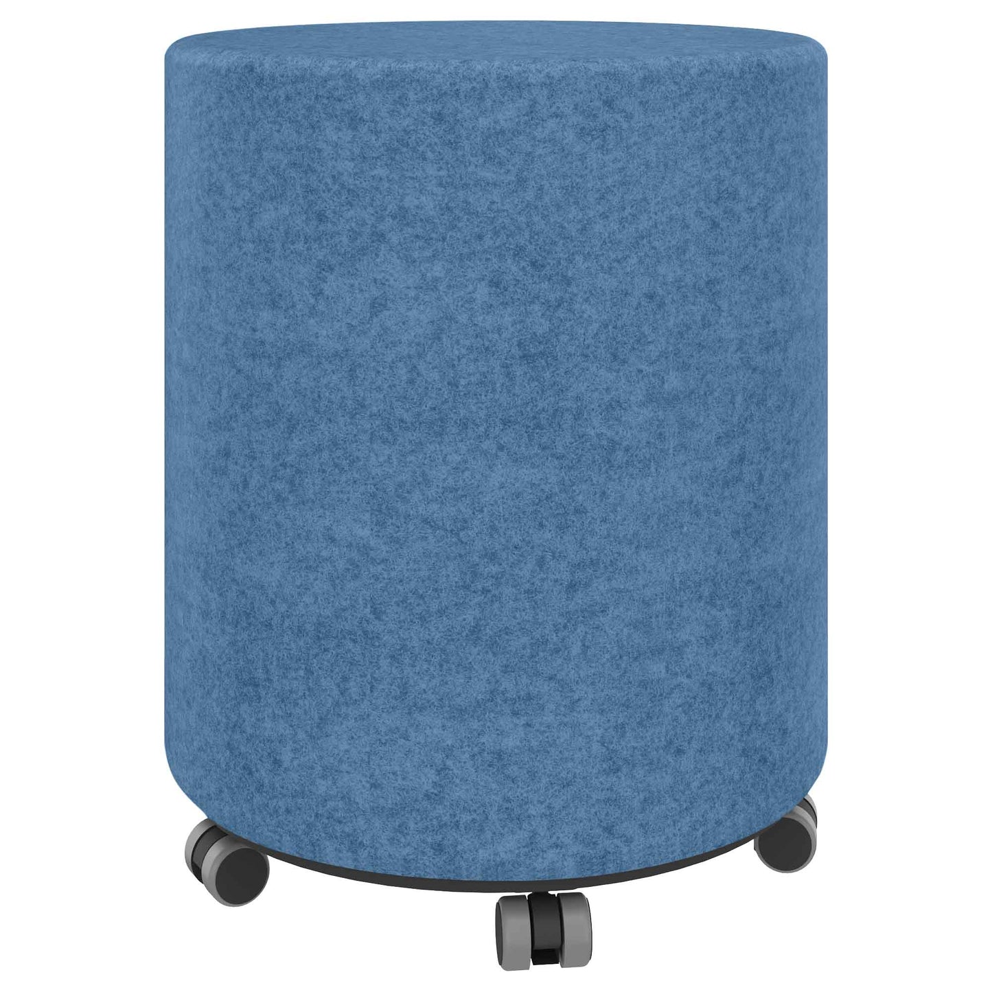 GIRO Pouf / tabouret de siège | Rollbar, Ø 400 mm, couvercles de laine Velito / Synergy