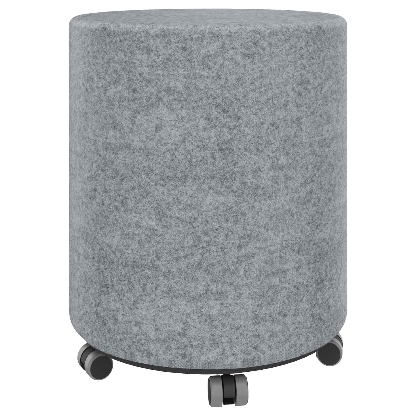 GIRO Pouf / tabouret de siège | Rollbar, Ø 400 mm, couvercles de laine Velito / Synergy