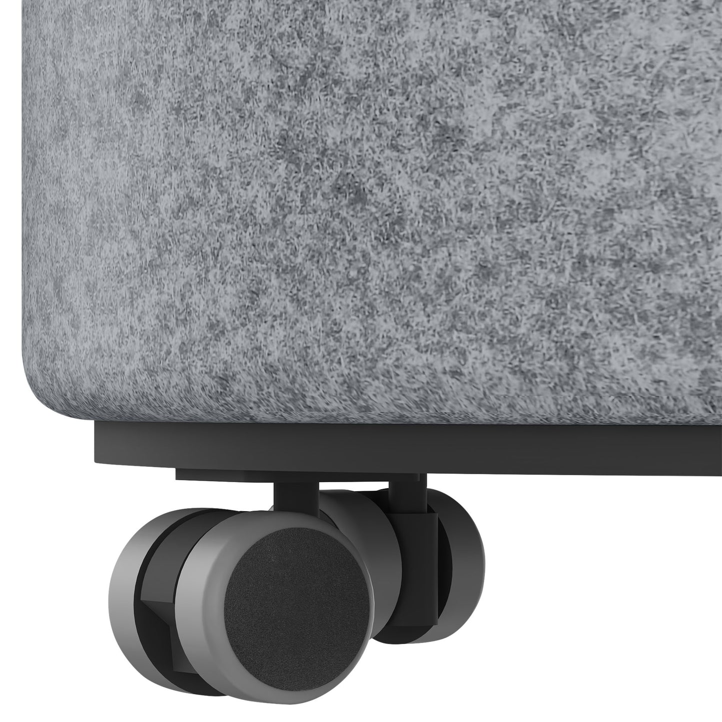 GIRO Pouf / tabouret de siège | Rollbar, Ø 400 mm, couvercles de laine Velito / Synergy