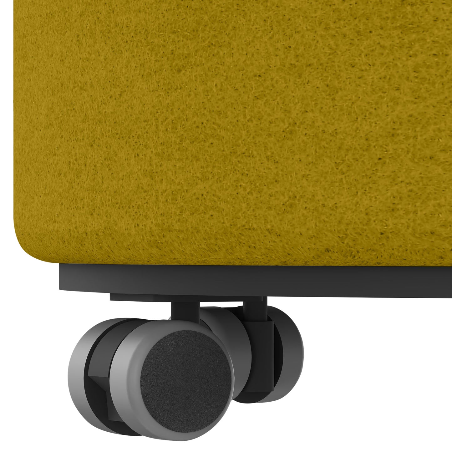 GIRO Pouf / tabouret de siège | Rollbar, Ø 400 mm, couvercles de laine Velito / Synergy