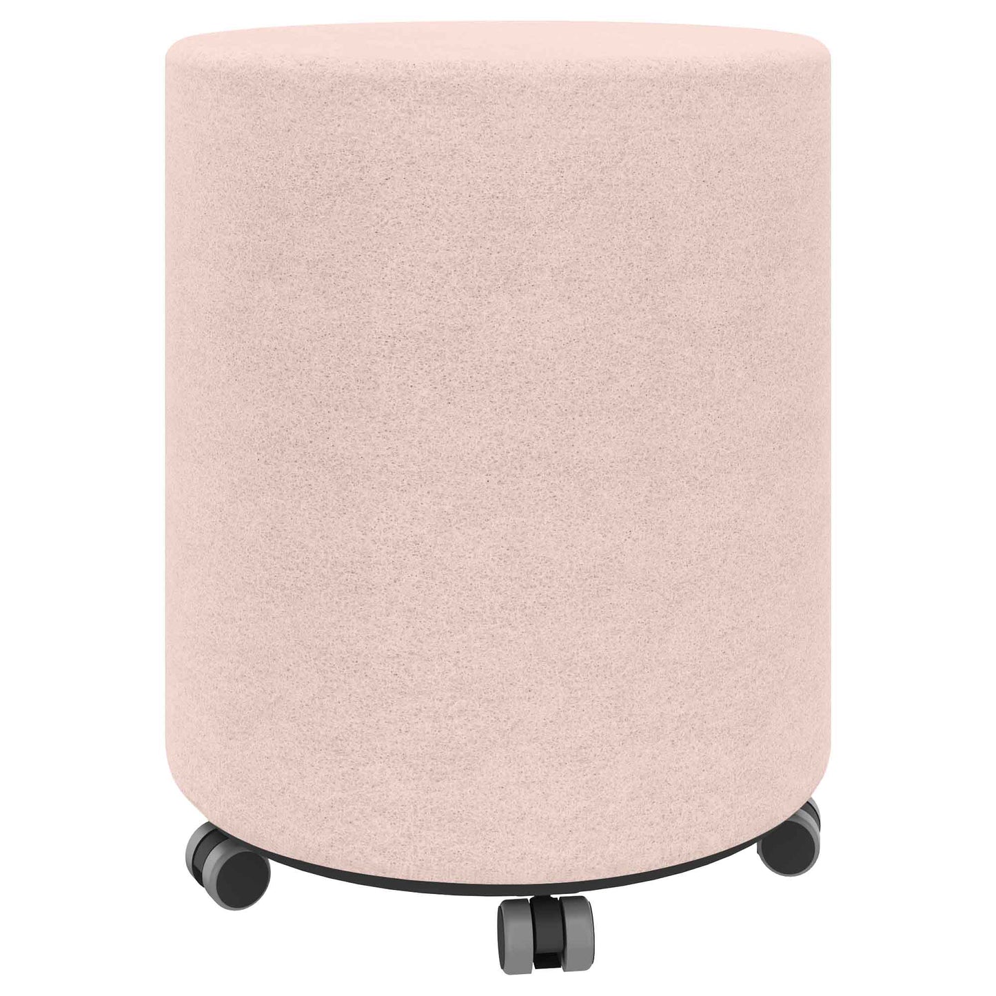 GIRO Pouf / tabouret de siège | Rollbar, Ø 400 mm, couvercles de laine Velito / Synergy