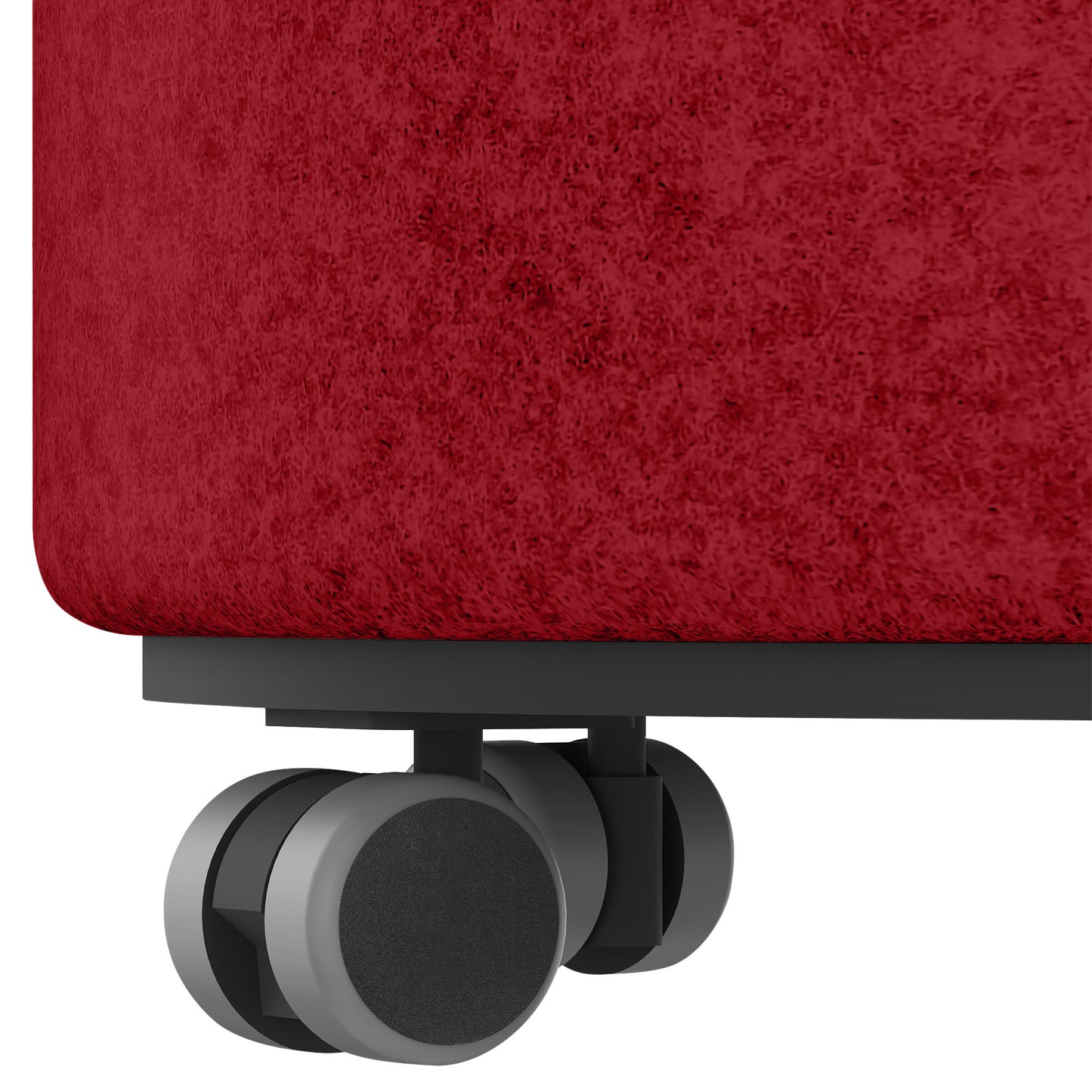 GIRO Sgabello Pouf / sedile | Rollbar, Ø 400 mm, coperture di lana velio / sinergia