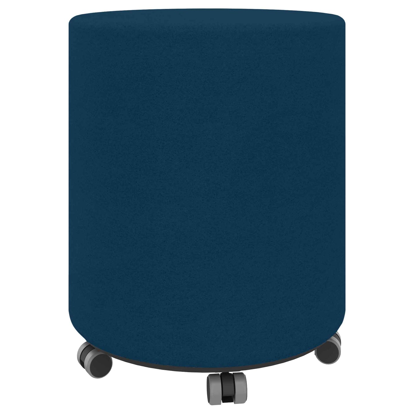 GIRO Pouf / tabouret de siège | Rollbar, Ø 400 mm, couvercles de laine Velito / Synergy