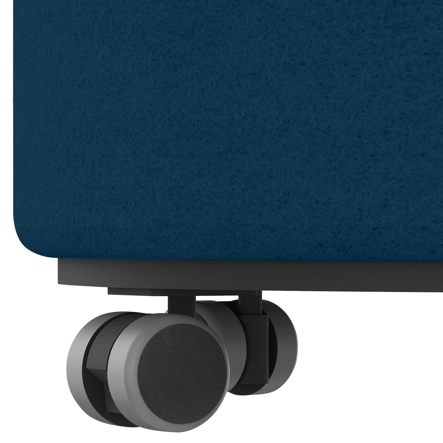 GIRO Pouf / tabouret de siège | Rollbar, Ø 400 mm, couvercles de laine Velito / Synergy