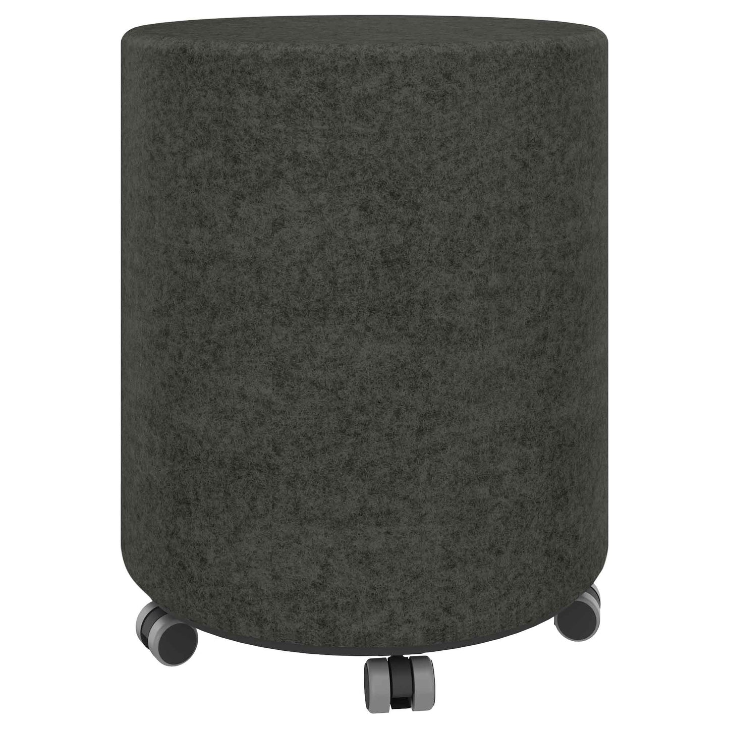 GIRO Pouf / tabouret de siège | Rollbar, Ø 400 mm, couvercles de laine Velito / Synergy