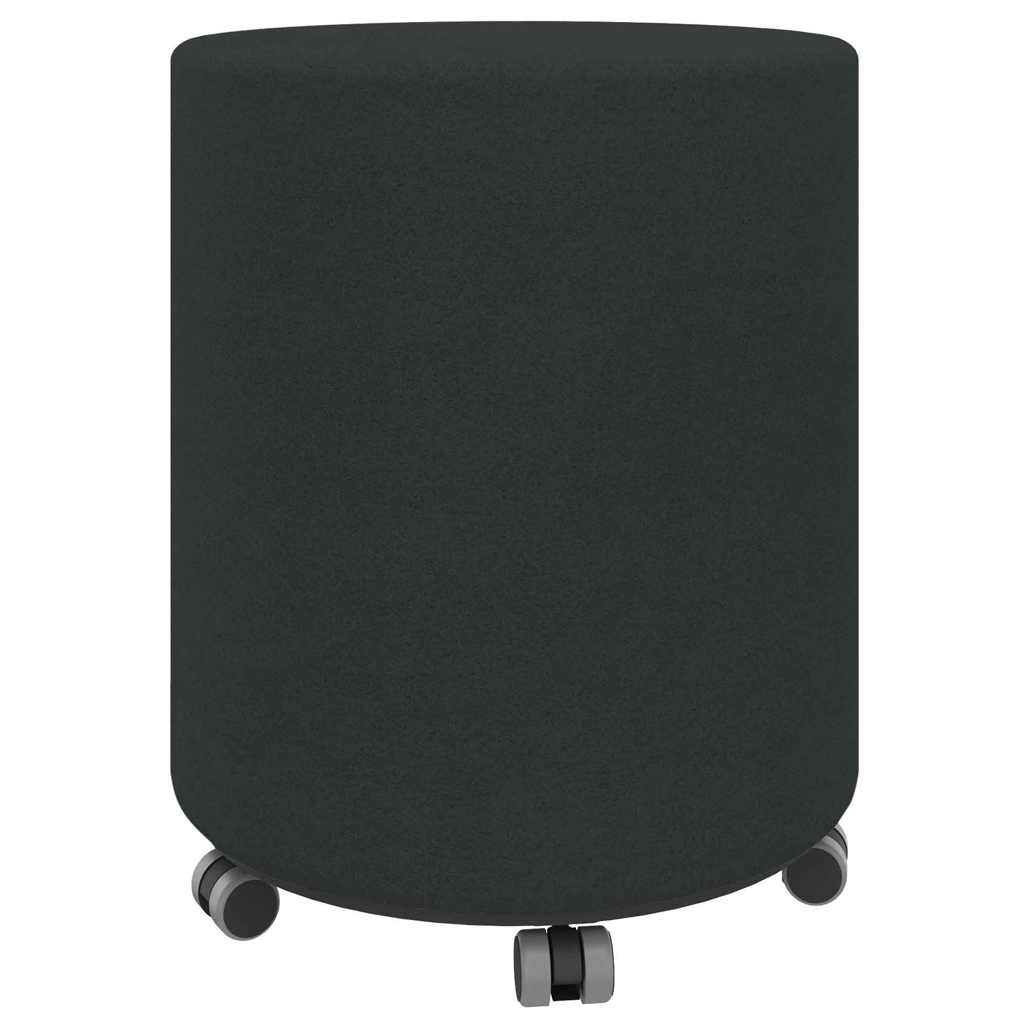 GIRO Pouf / tabouret de siège | Rollbar, Ø 400 mm, couvercles de laine Velito / Synergy