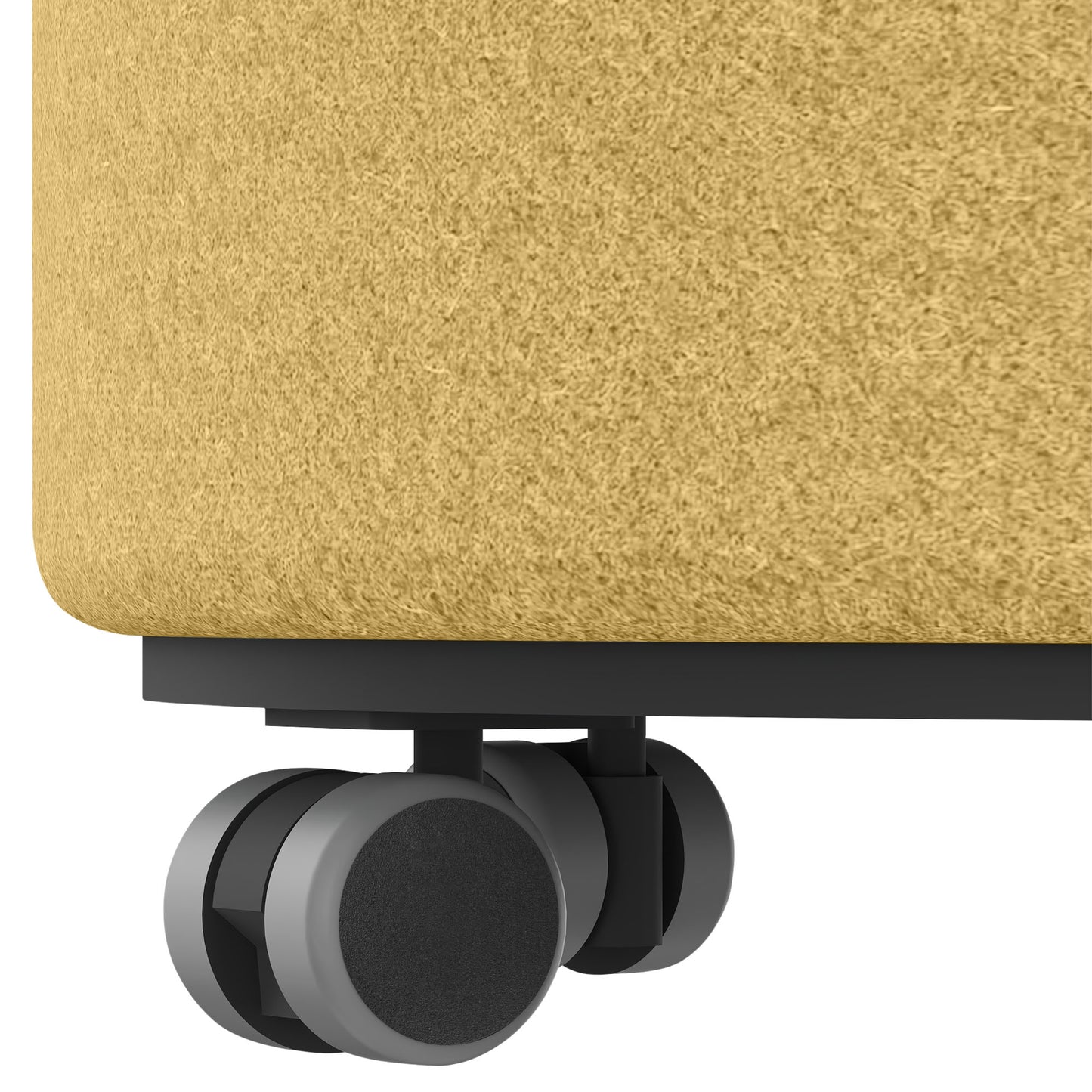 GIRO Pouf / tabouret de siège | Rollbar, Ø 400 mm, couvercles de laine Velito / Synergy