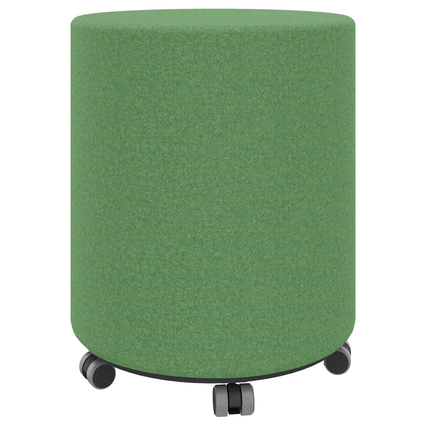 GIRO Pouf / tabouret de siège | Rollbar, Ø 400 mm, couvercles de laine Velito / Synergy