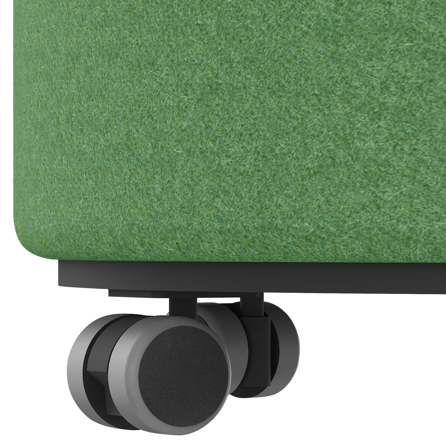 GIRO Pouf / tabouret de siège | Rollbar, Ø 400 mm, couvercles de laine Velito / Synergy