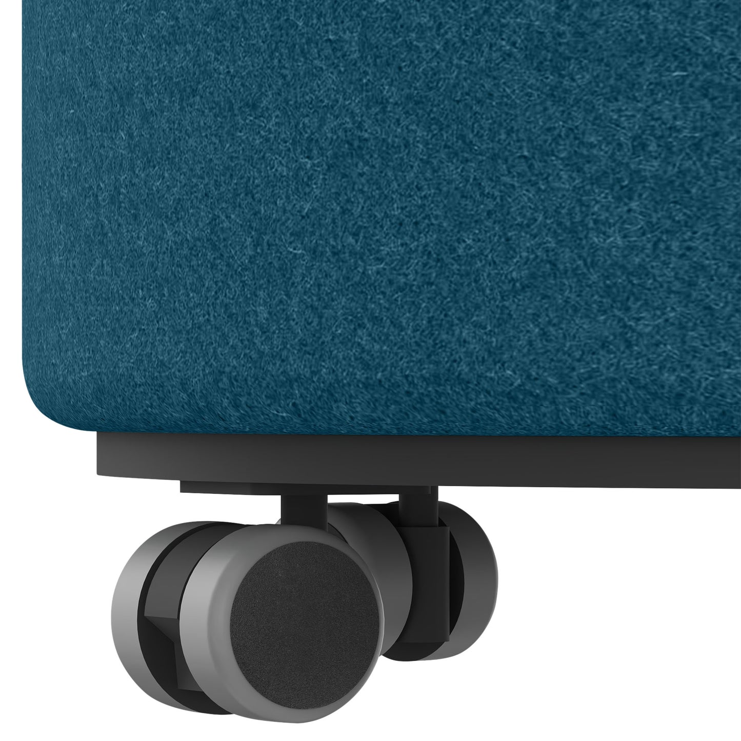 GIRO Pouf / tabouret de siège | Rollbar, Ø 400 mm, couvercles de laine Velito / Synergy