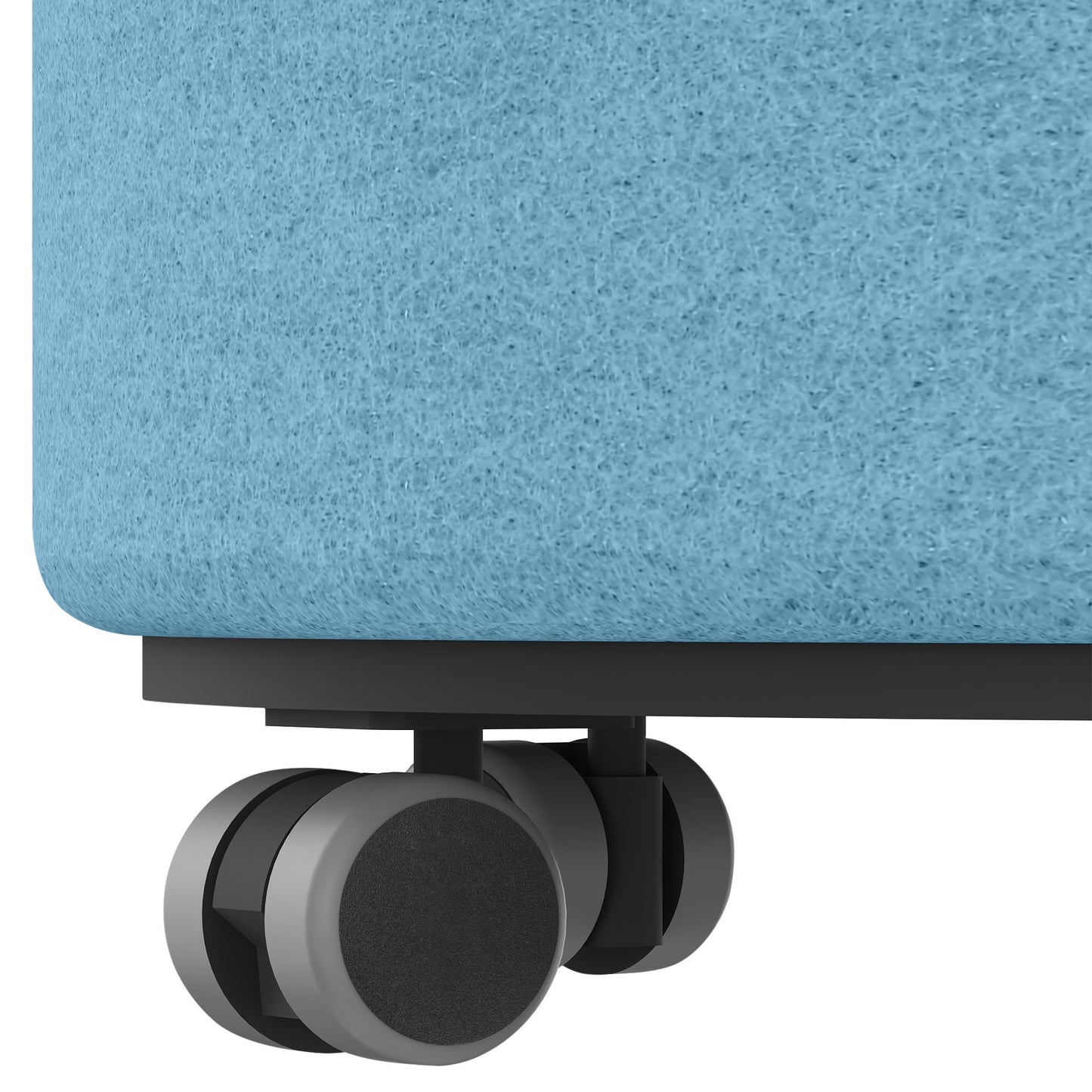 GIRO Pouf / tabouret de siège | Rollbar, Ø 400 mm, couvercles de laine Velito / Synergy