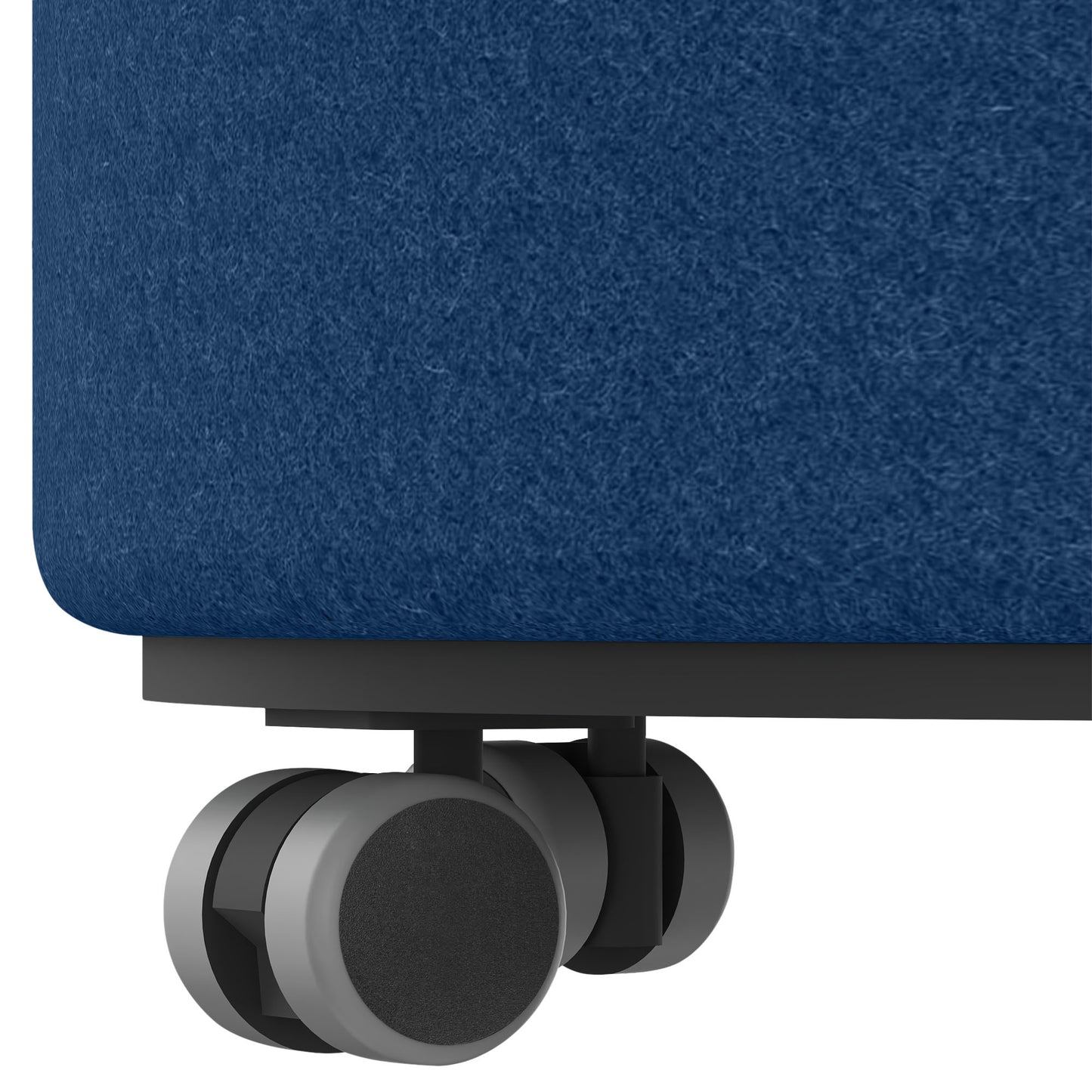 GIRO Pouf / tabouret de siège | Rollbar, Ø 400 mm, couvercles de laine Velito / Synergy