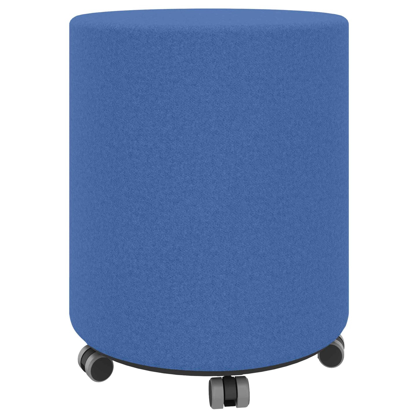 GIRO Pouf / tabouret de siège | Rollbar, Ø 400 mm, couvercles de laine Velito / Synergy