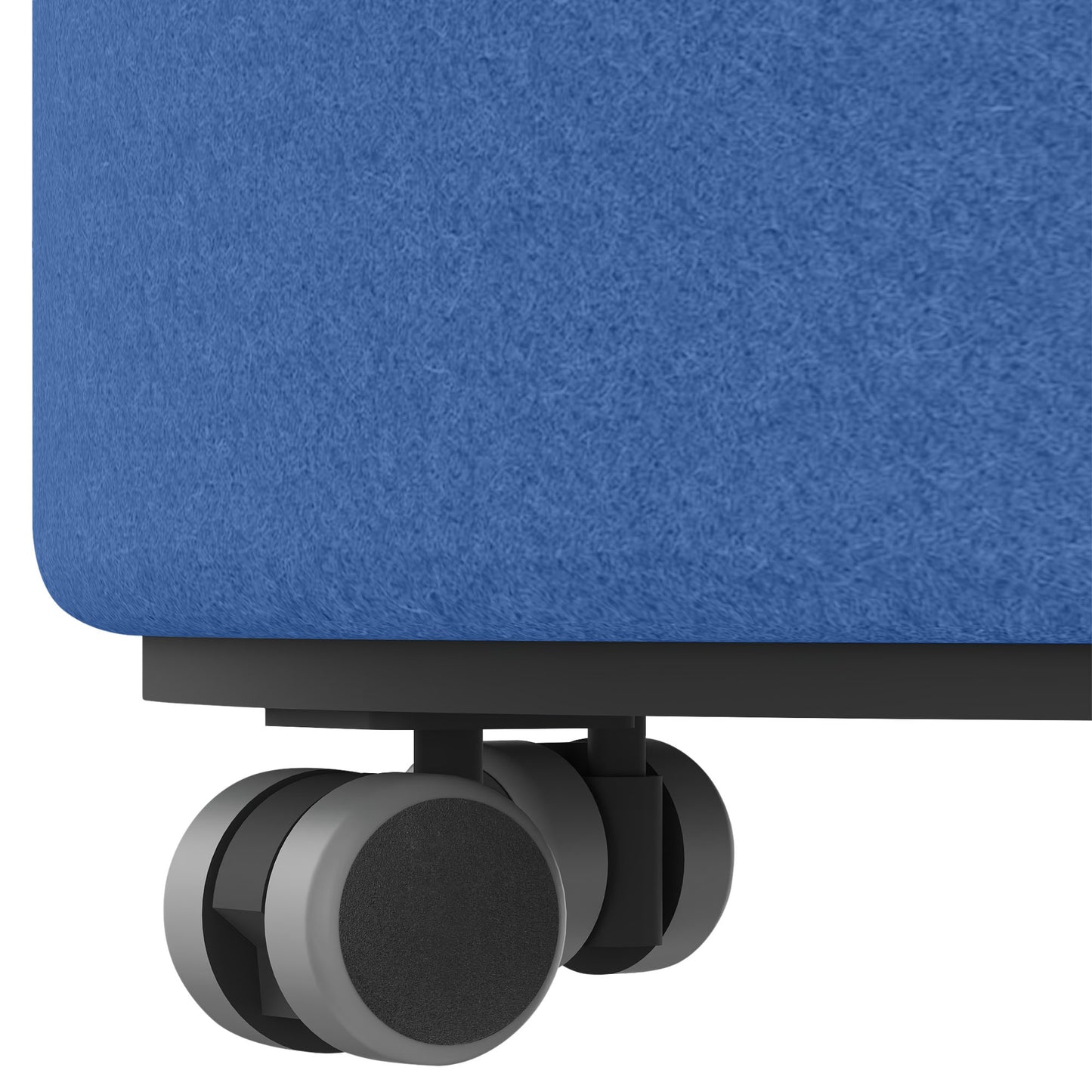 GIRO Pouf / tabouret de siège | Rollbar, Ø 400 mm, couvercles de laine Velito / Synergy