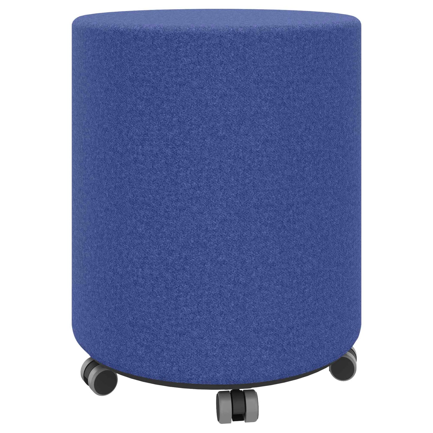 GIRO Pouf / tabouret de siège | Rollbar, Ø 400 mm, couvercles de laine Velito / Synergy