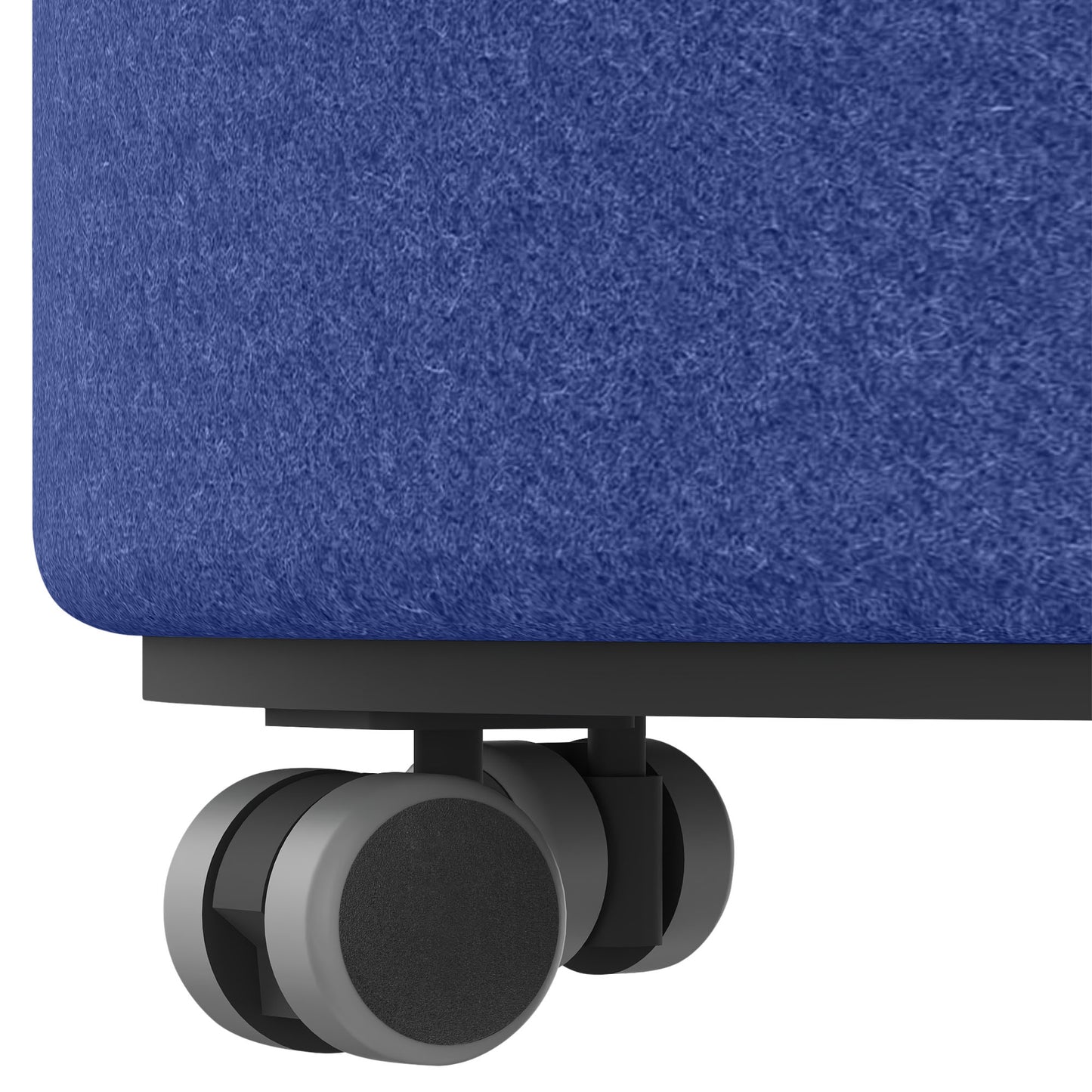 GIRO Pouf / tabouret de siège | Rollbar, Ø 400 mm, couvercles de laine Velito / Synergy