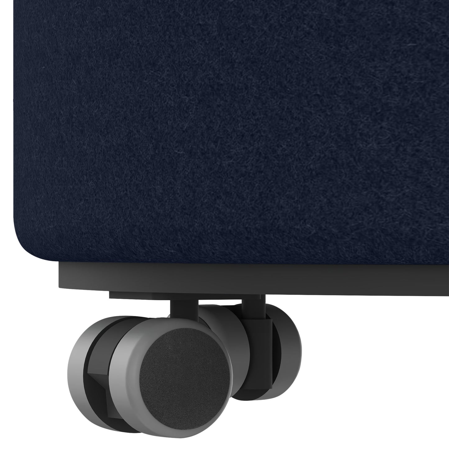 GIRO Pouf / tabouret de siège | Rollbar, Ø 400 mm, couvercles de laine Velito / Synergy