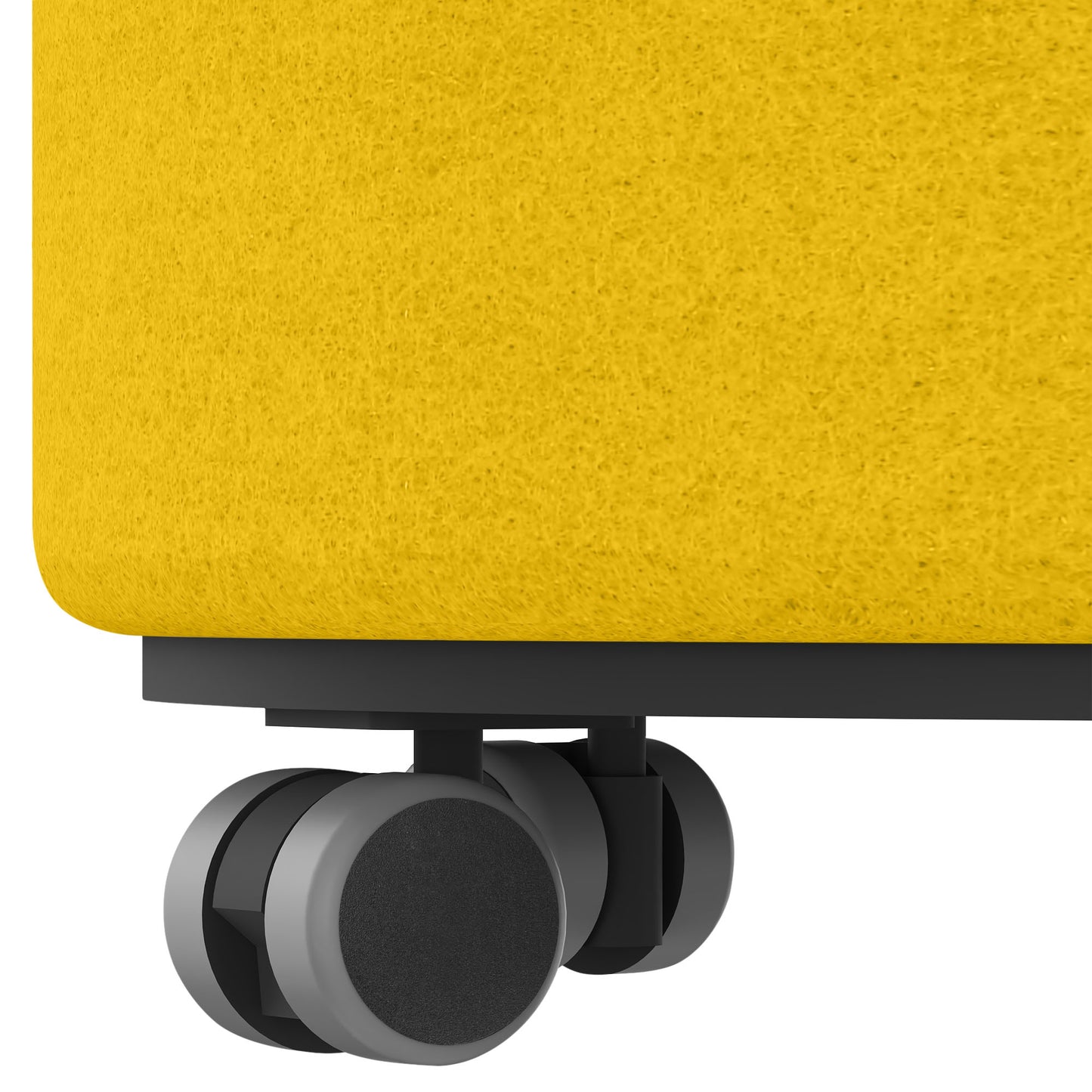 GIRO Pouf / tabouret de siège | Rollbar, Ø 400 mm, couvercles de laine Velito / Synergy