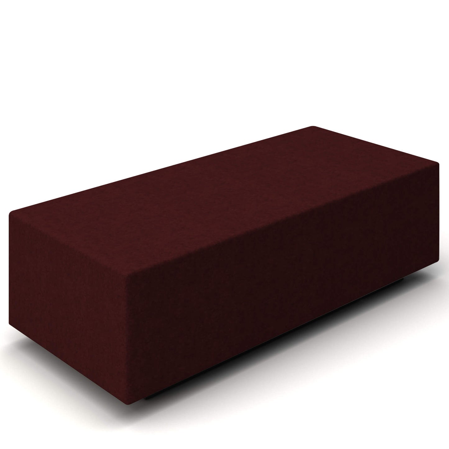 JAZZ Pouf / tabouret de siège | 1200 x 600 mm, tissus de référence Lucia / Velito / Synergy