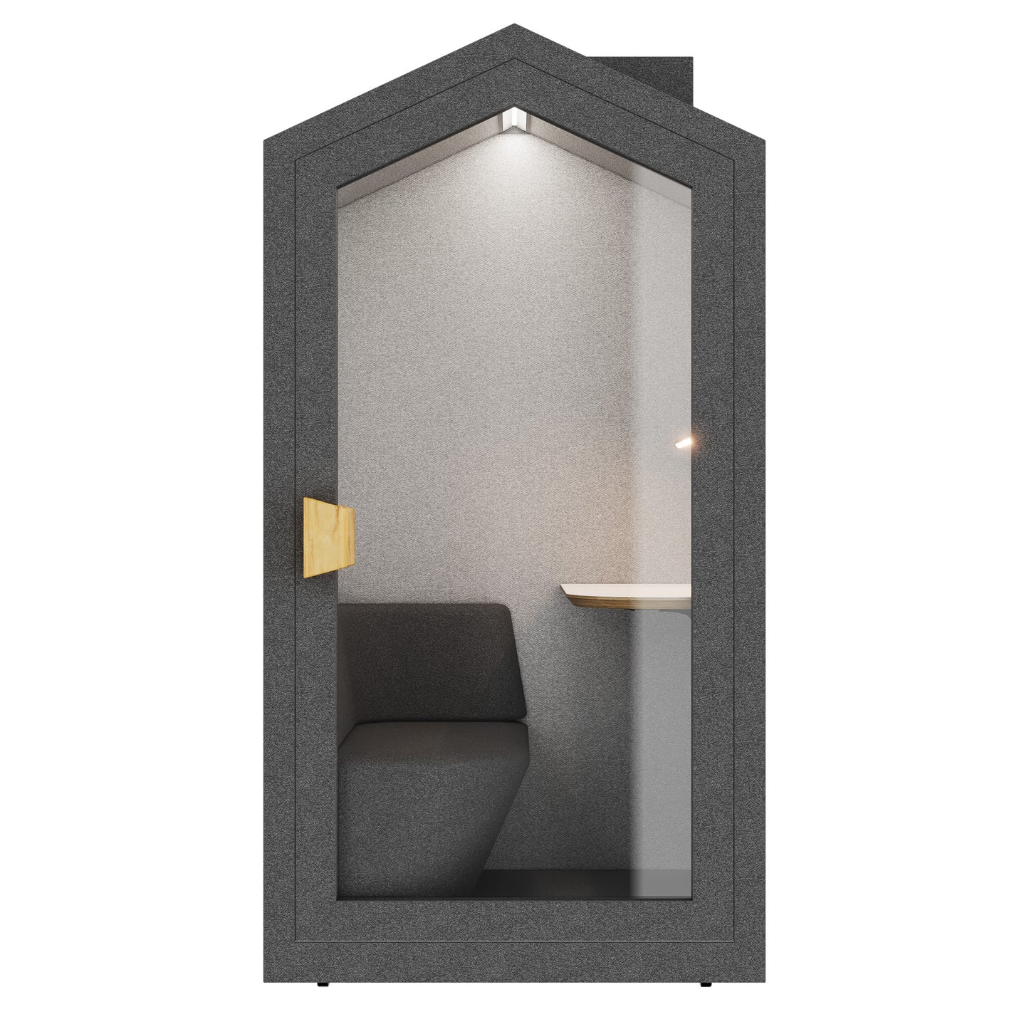Soundbox Quiet House | Scraped telephone box, for 1 person