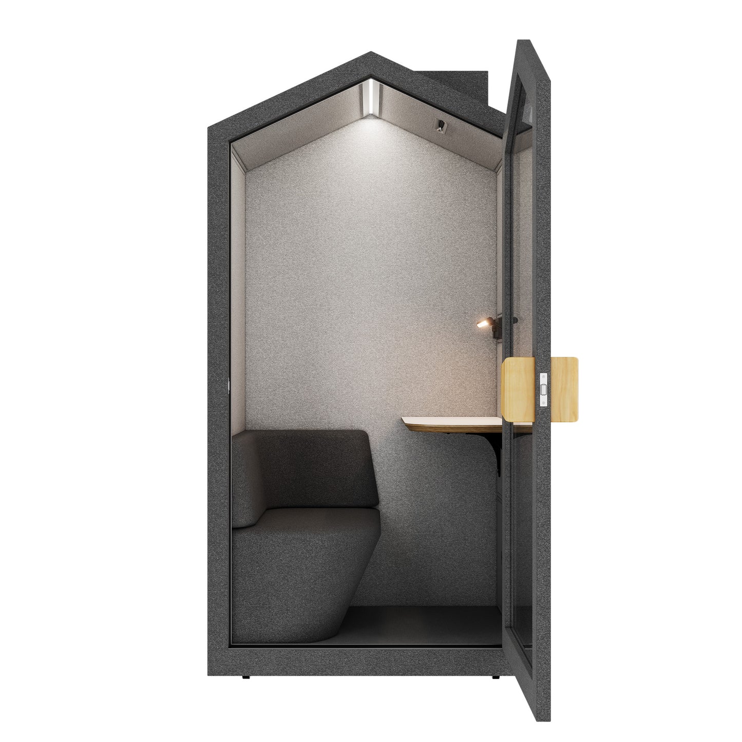 Soundbox Quiet House | Scraped telephone box, for 1 person