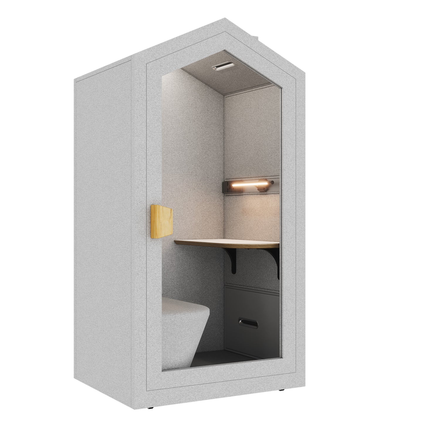 Soundbox House Quiet House | Box téléphonique gratté, pour 1 personne