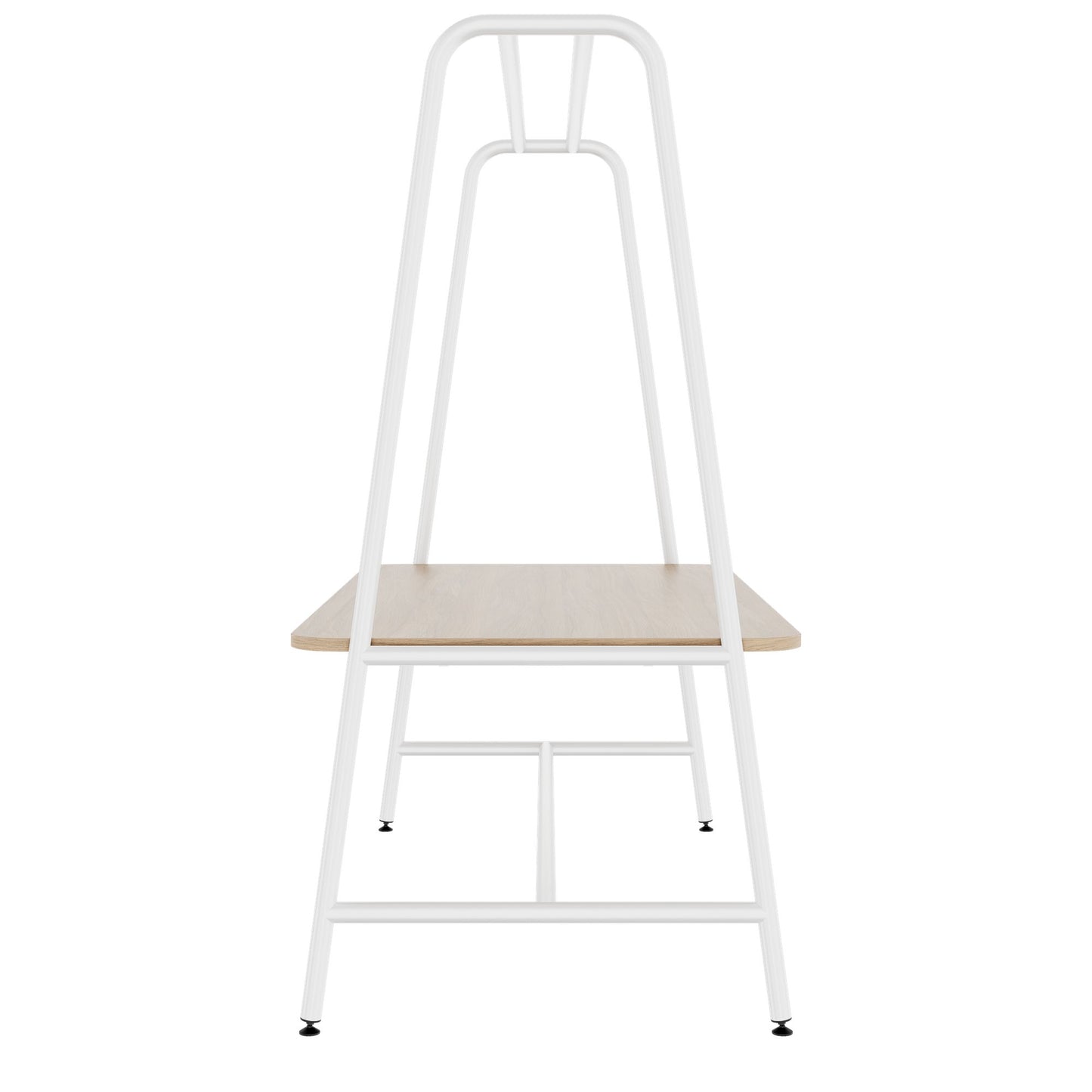 ROUND Multipurpose Tisch | 1600 - 1800 x 740 - 1050 mm, Bernsteineiche