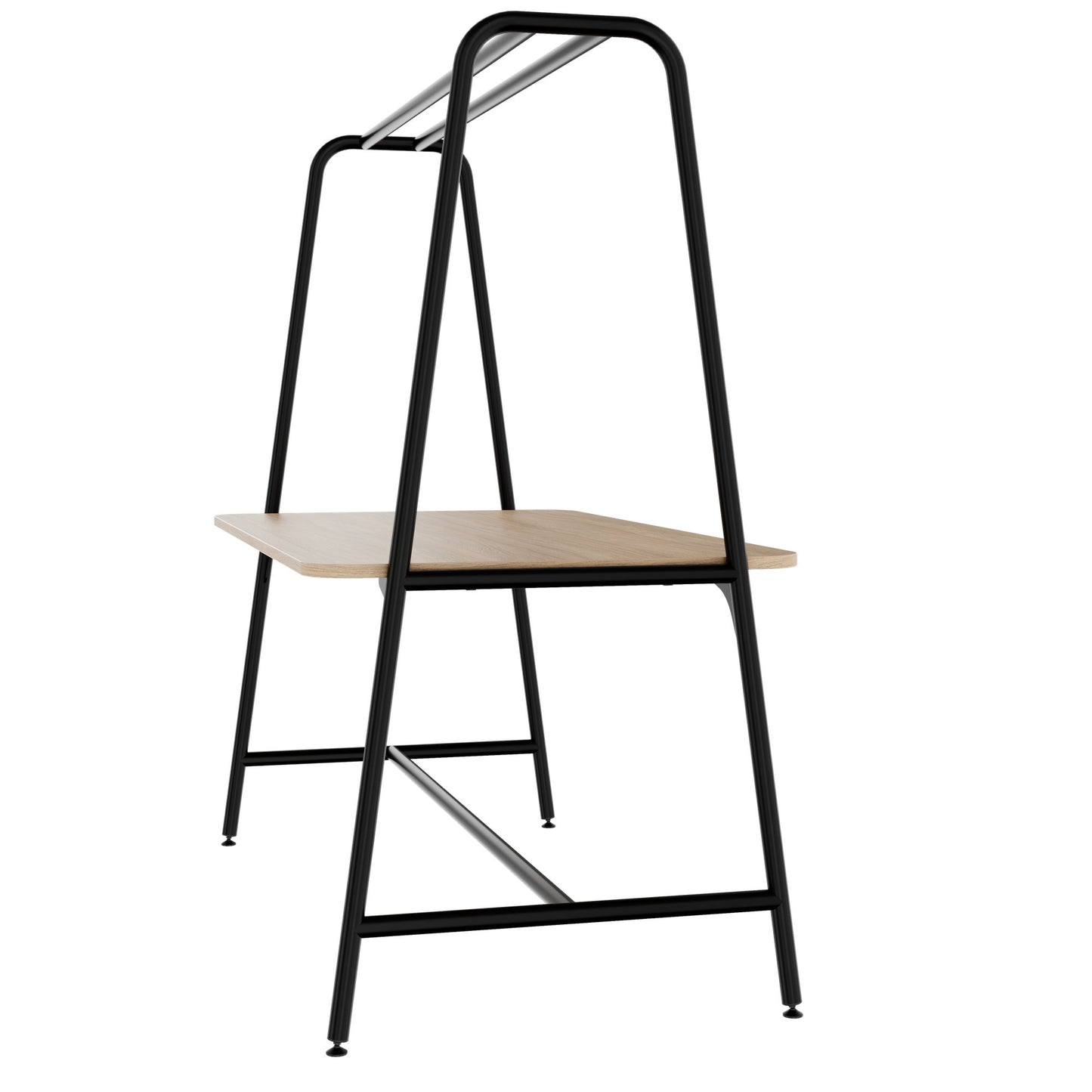 ROUND Multipurpose Tisch | 1600 - 1800 x 740 - 1050 mm, Bernsteineiche