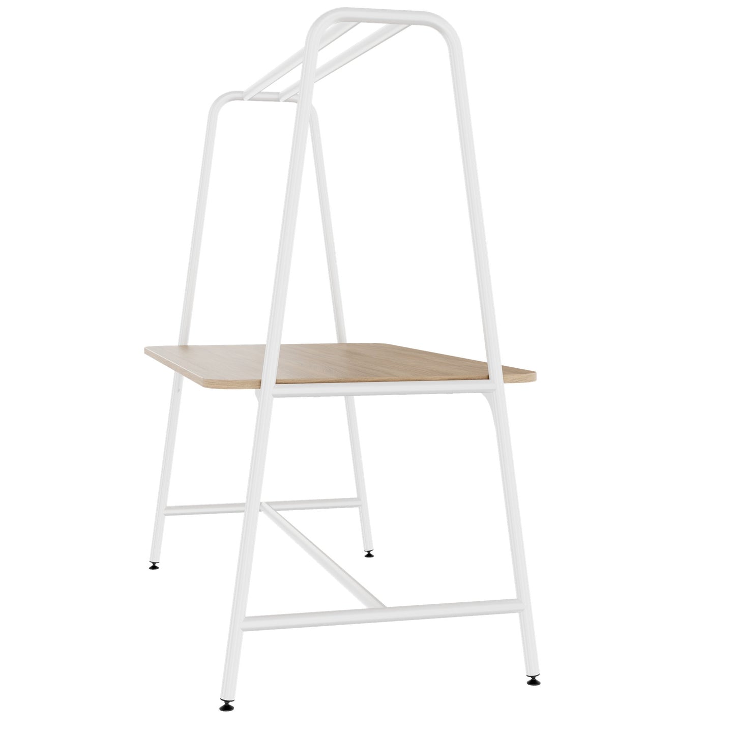 ROUND Multipurpose Tisch | 1600 - 1800 x 740 - 1050 mm, Bernsteineiche