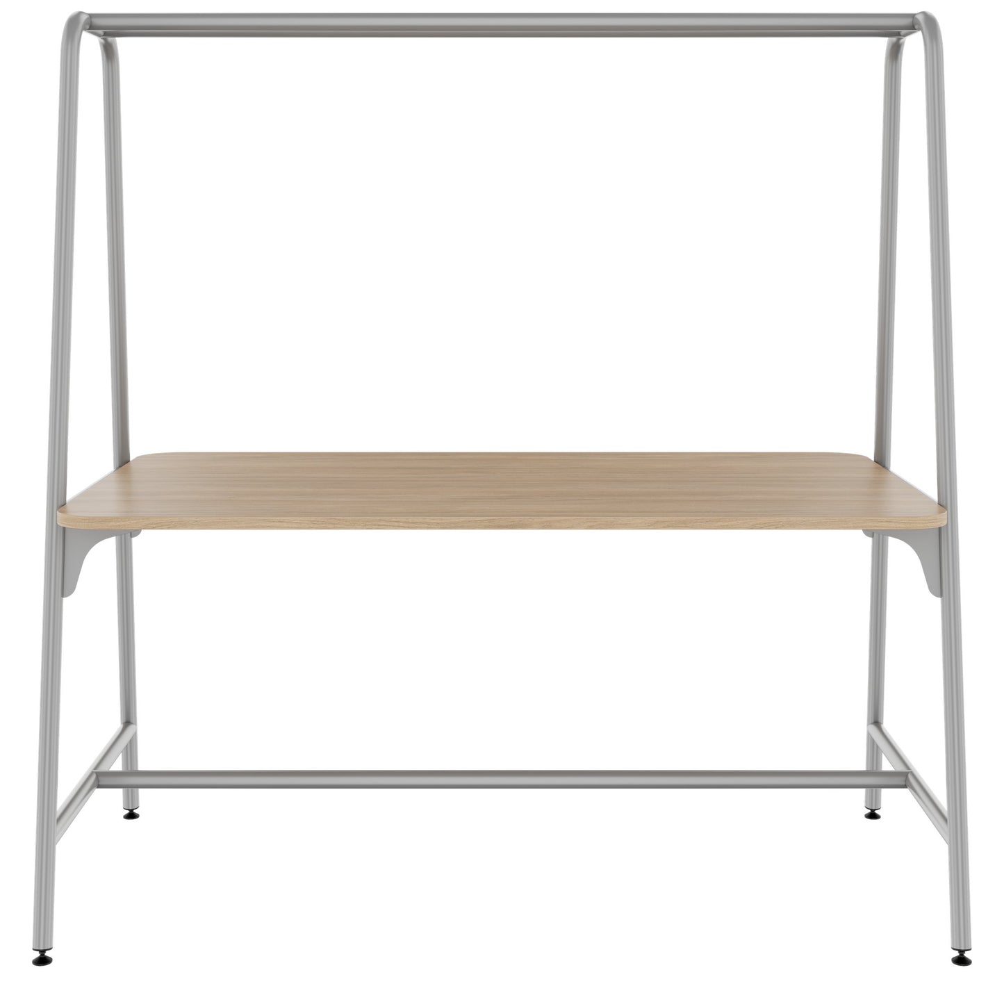 ROUND Multipurpose Tisch | 1600 - 1800 x 740 - 1050 mm, Bernsteineiche