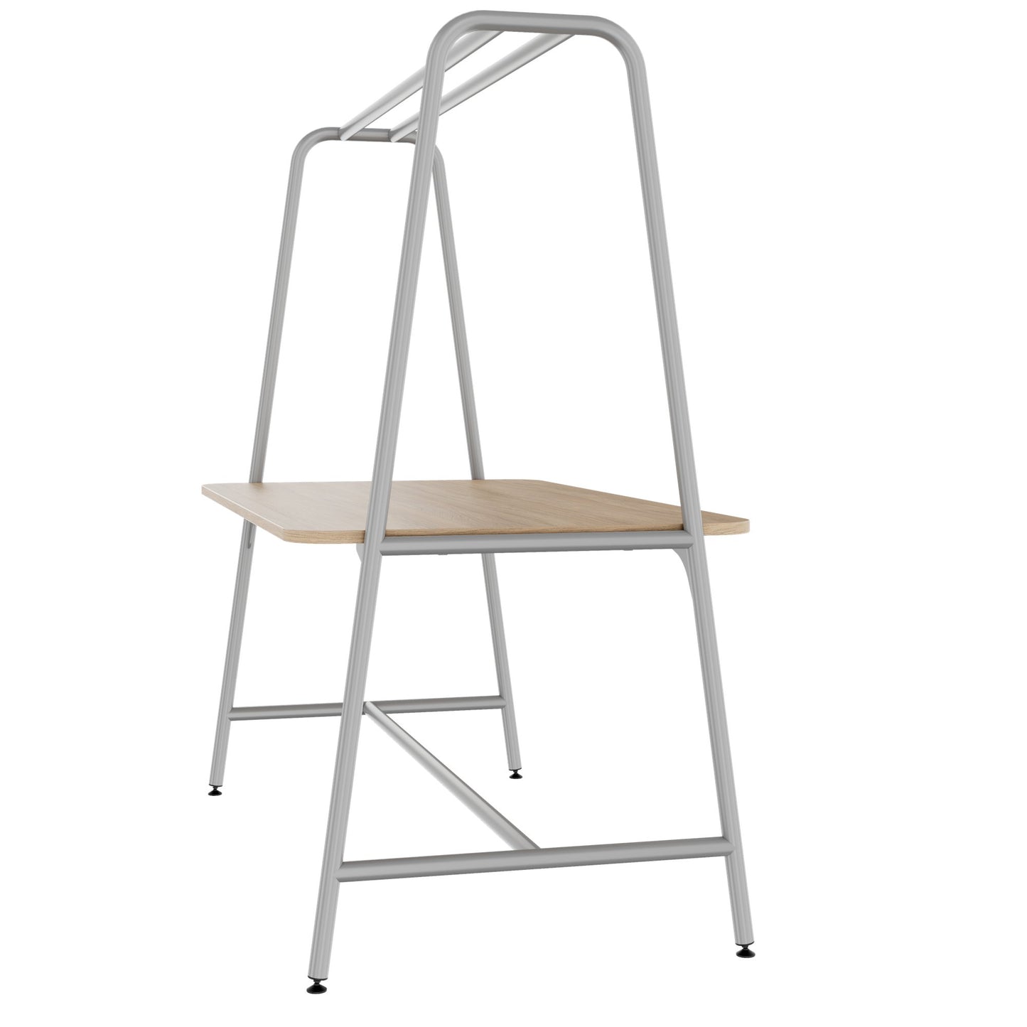 ROUND Multipurpose Tisch | 1600 - 1800 x 740 - 1050 mm, Bernsteineiche