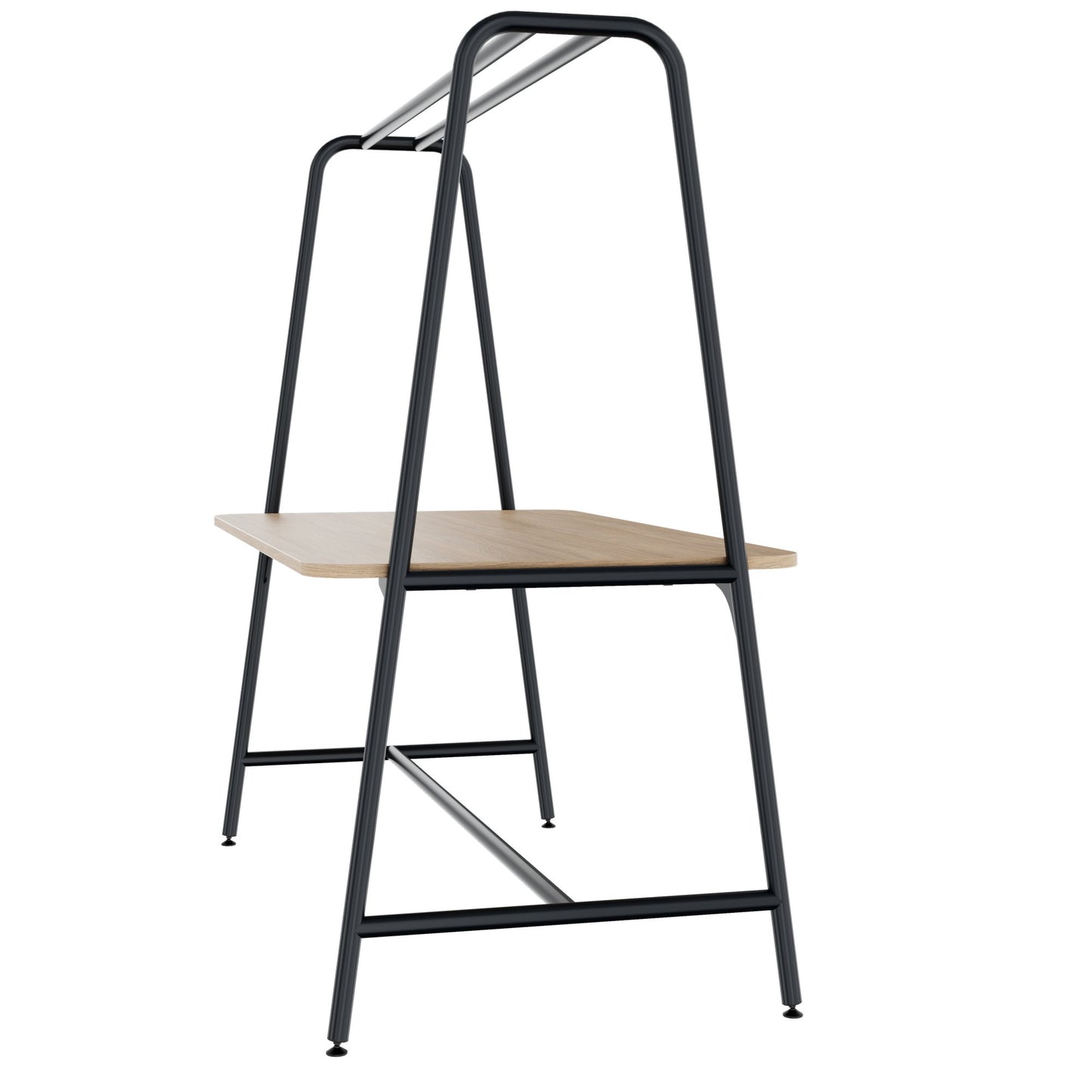 ROUND Multipurpose Tisch | 1600 - 1800 x 740 - 1050 mm, Bernsteineiche