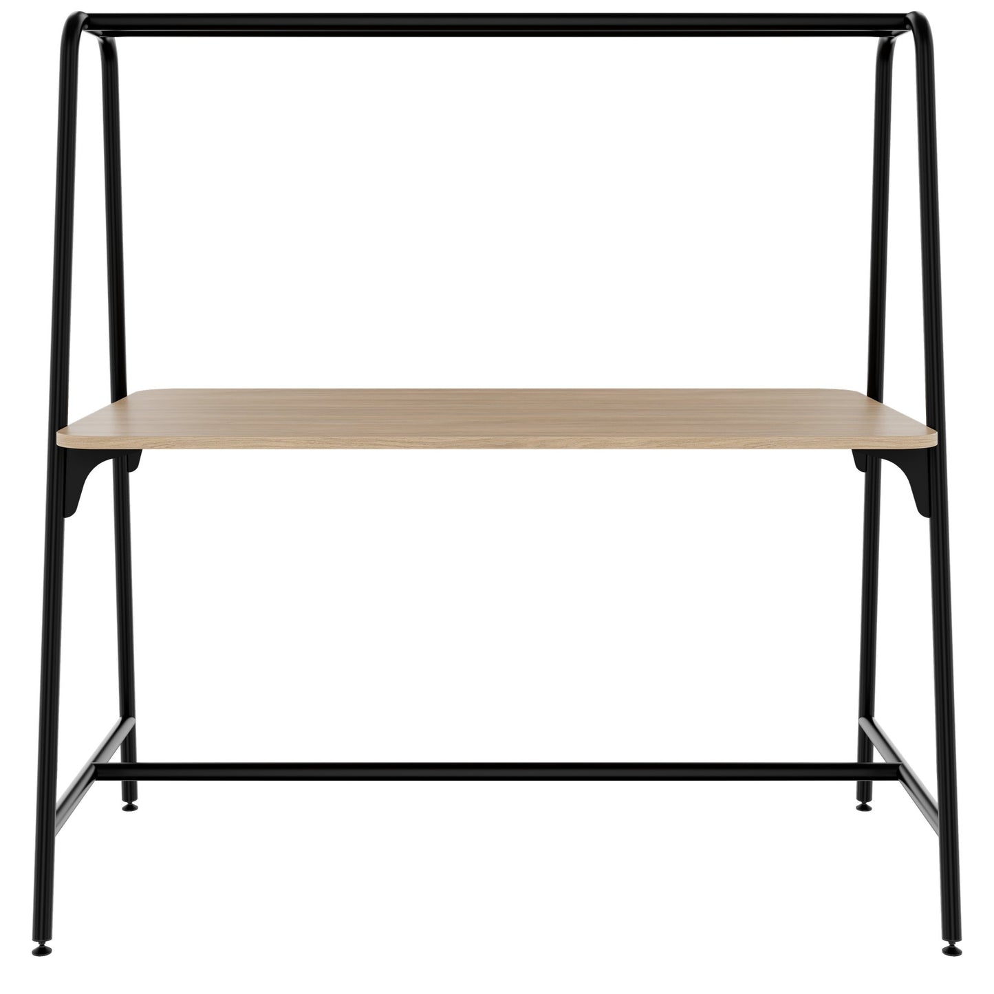 ROUND Multipurpose Tisch | 1600 - 1800 x 740 - 1050 mm, Bernsteineiche