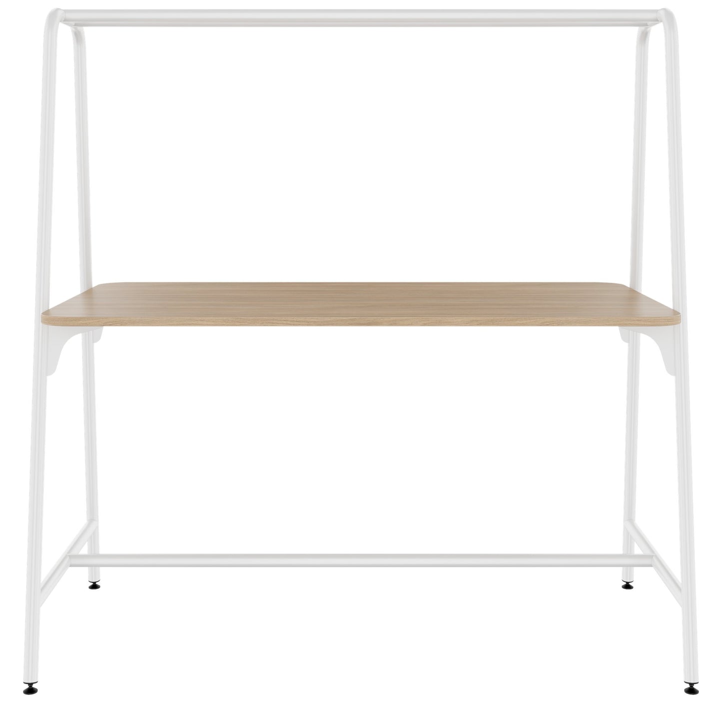 ROUND Multipurpose Tisch | 1600 - 1800 x 740 - 1050 mm, Bernsteineiche