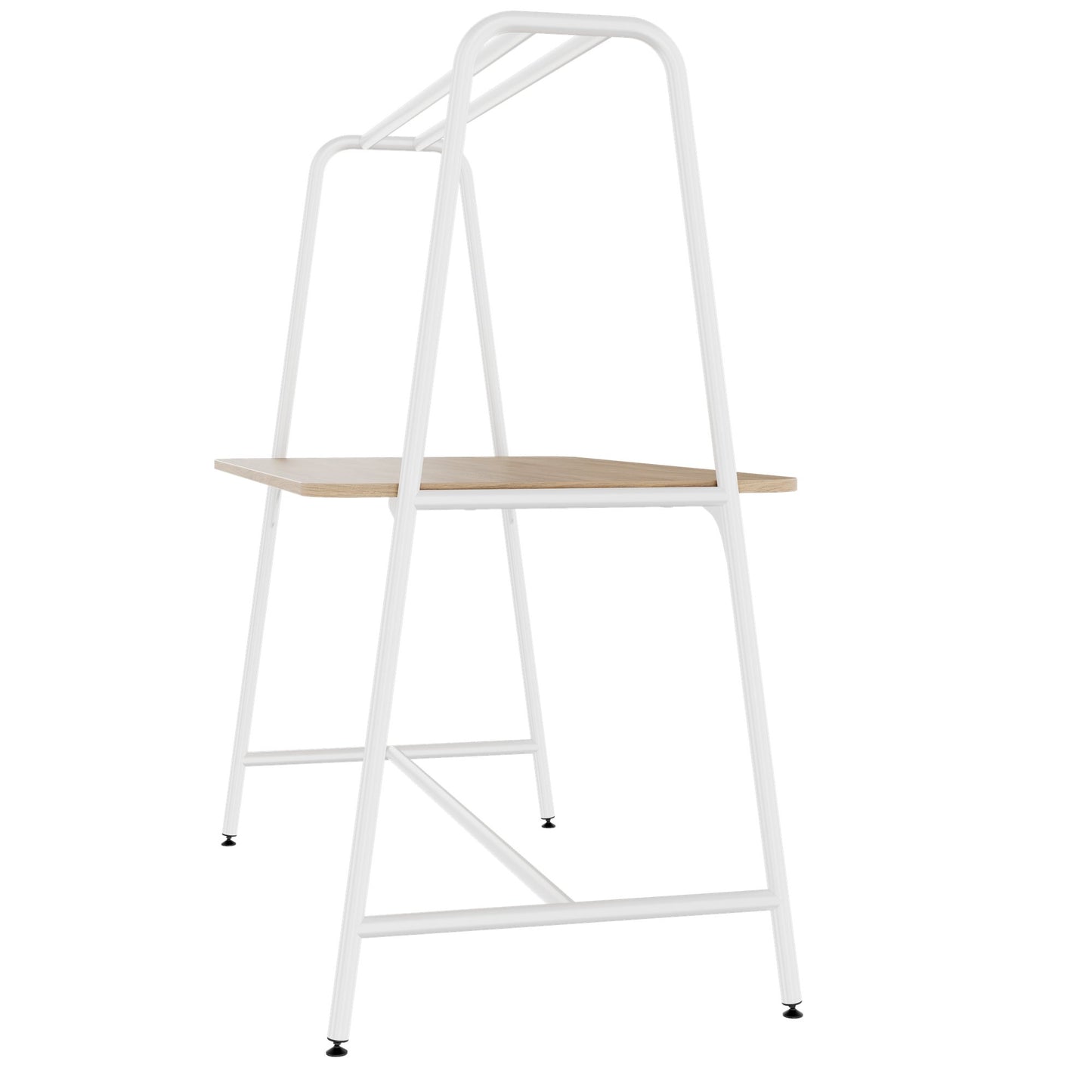 ROUND Multipurpose Tisch | 1600 - 1800 x 740 - 1050 mm, Bernsteineiche