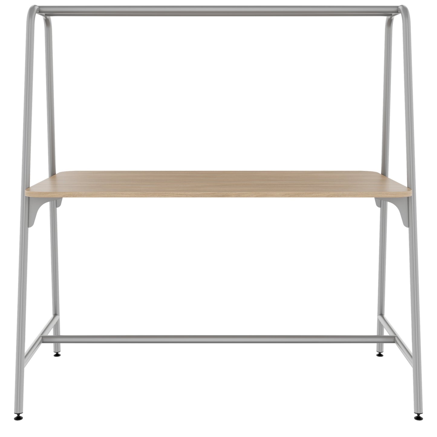 ROUND Multipurpose Tisch | 1600 - 1800 x 740 - 1050 mm, Bernsteineiche