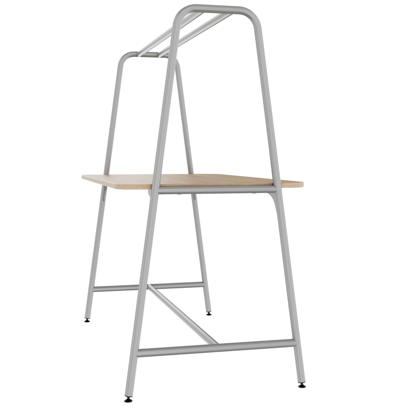 ROUND Multipurpose Tisch | 1600 - 1800 x 740 - 1050 mm, Bernsteineiche