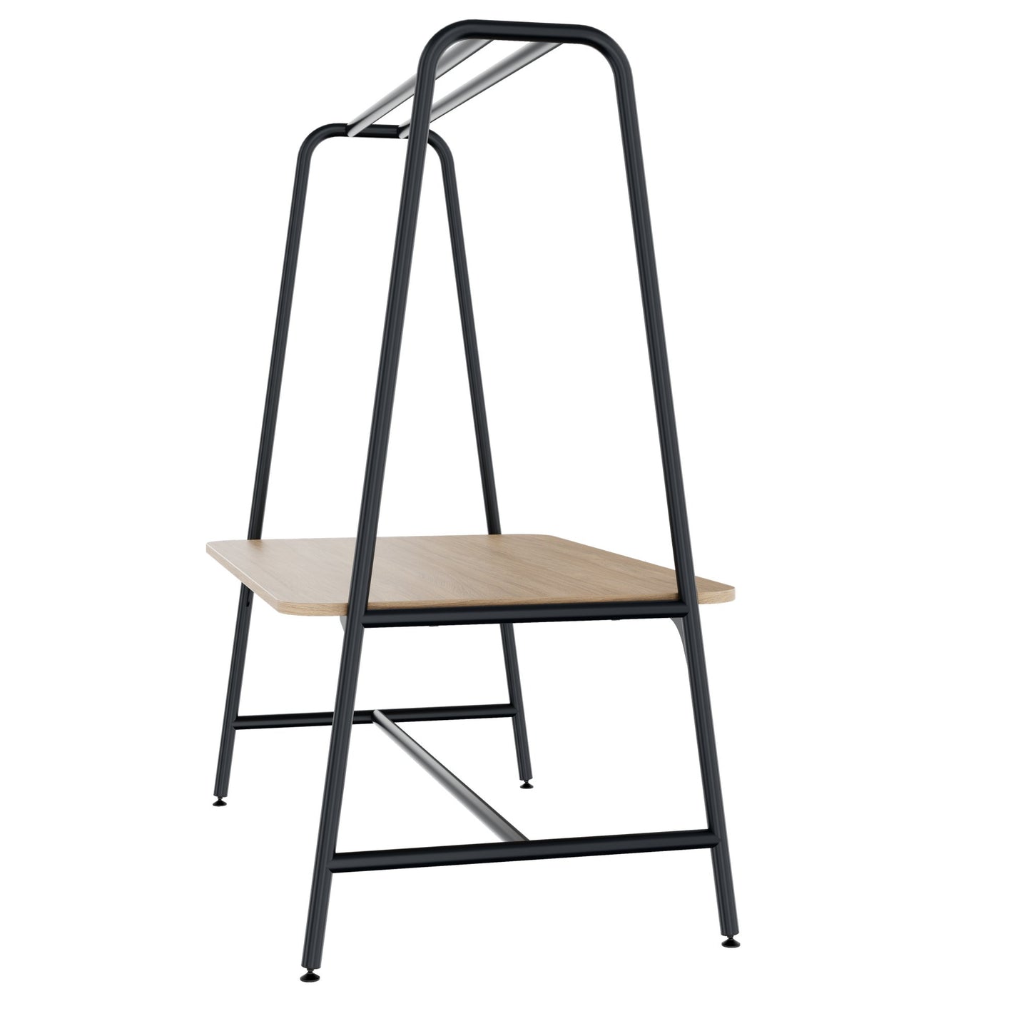 ROUND Multipurpose Tisch | 1600 - 1800 x 740 - 1050 mm, Bernsteineiche