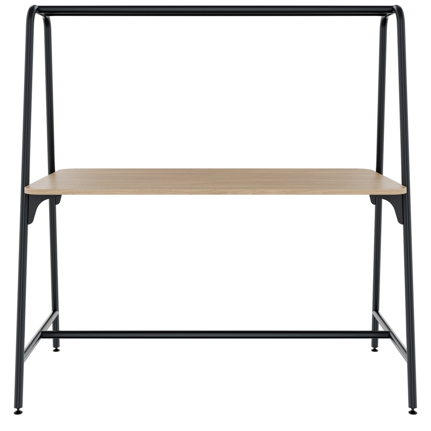 ROUND Multipurpose Tisch | 1600 - 1800 x 740 - 1050 mm, Bernsteineiche