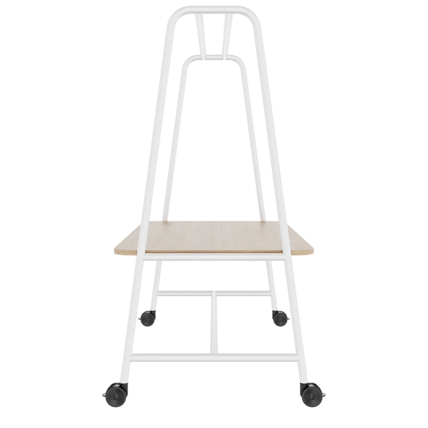 ROUND Multipurpose Tisch | 1600 - 1800 x 740 - 1050 mm, Bernsteineiche