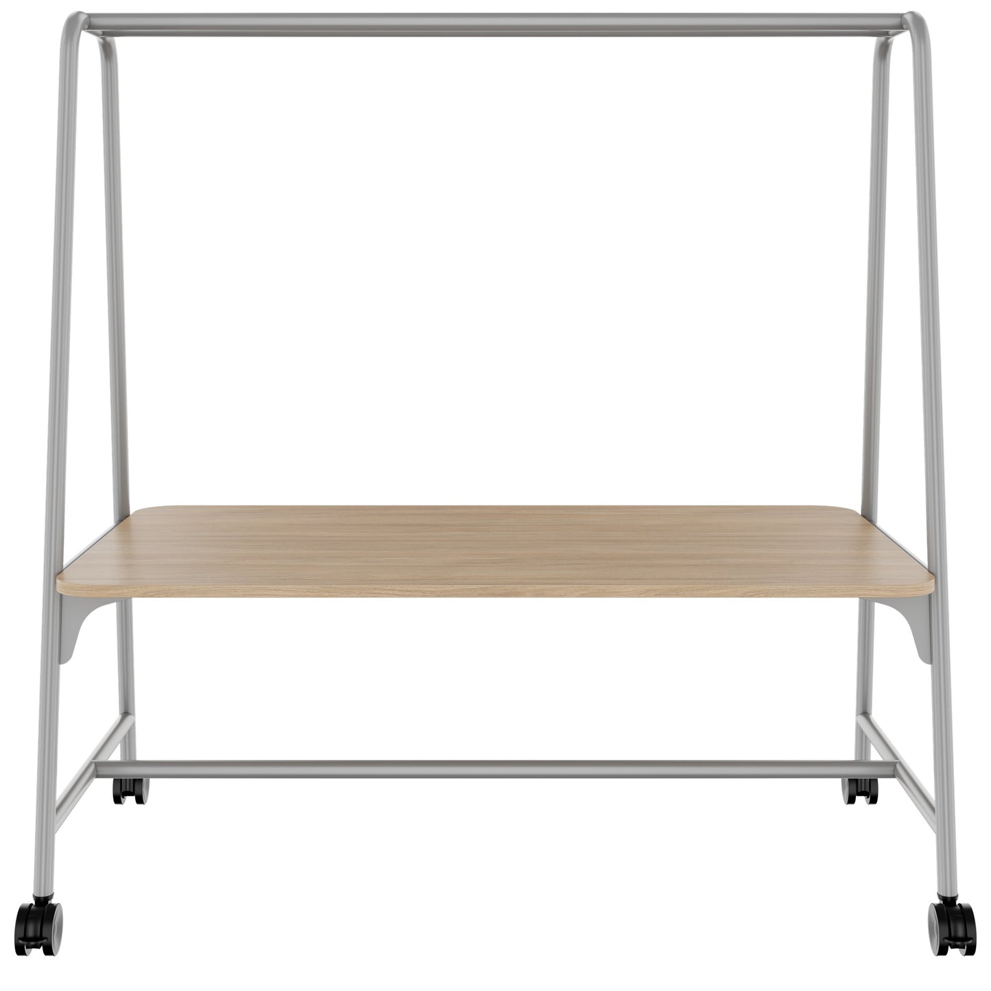 ROUND Multipurpose Tisch | 1600 - 1800 x 740 - 1050 mm, Bernsteineiche