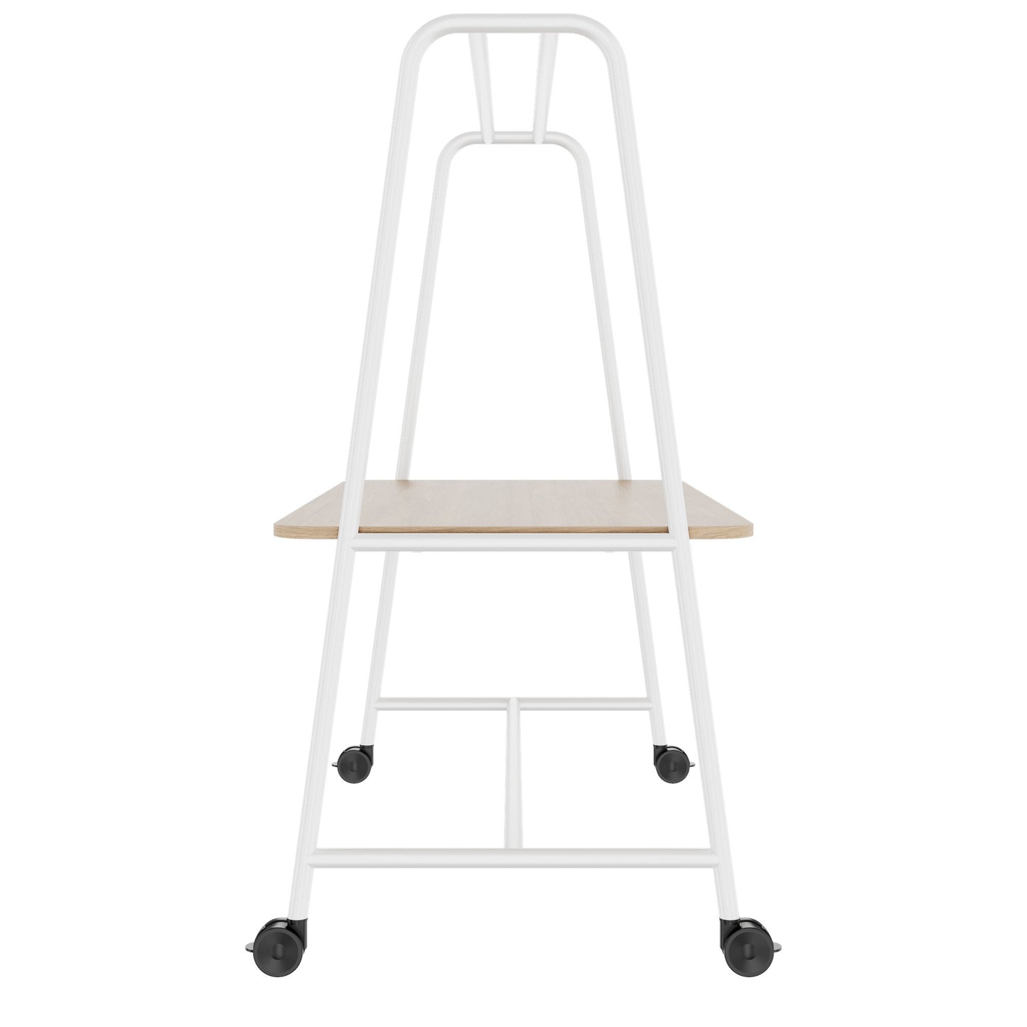 ROUND Multipurpose Tisch | 1600 - 1800 x 740 - 1050 mm, Bernsteineiche