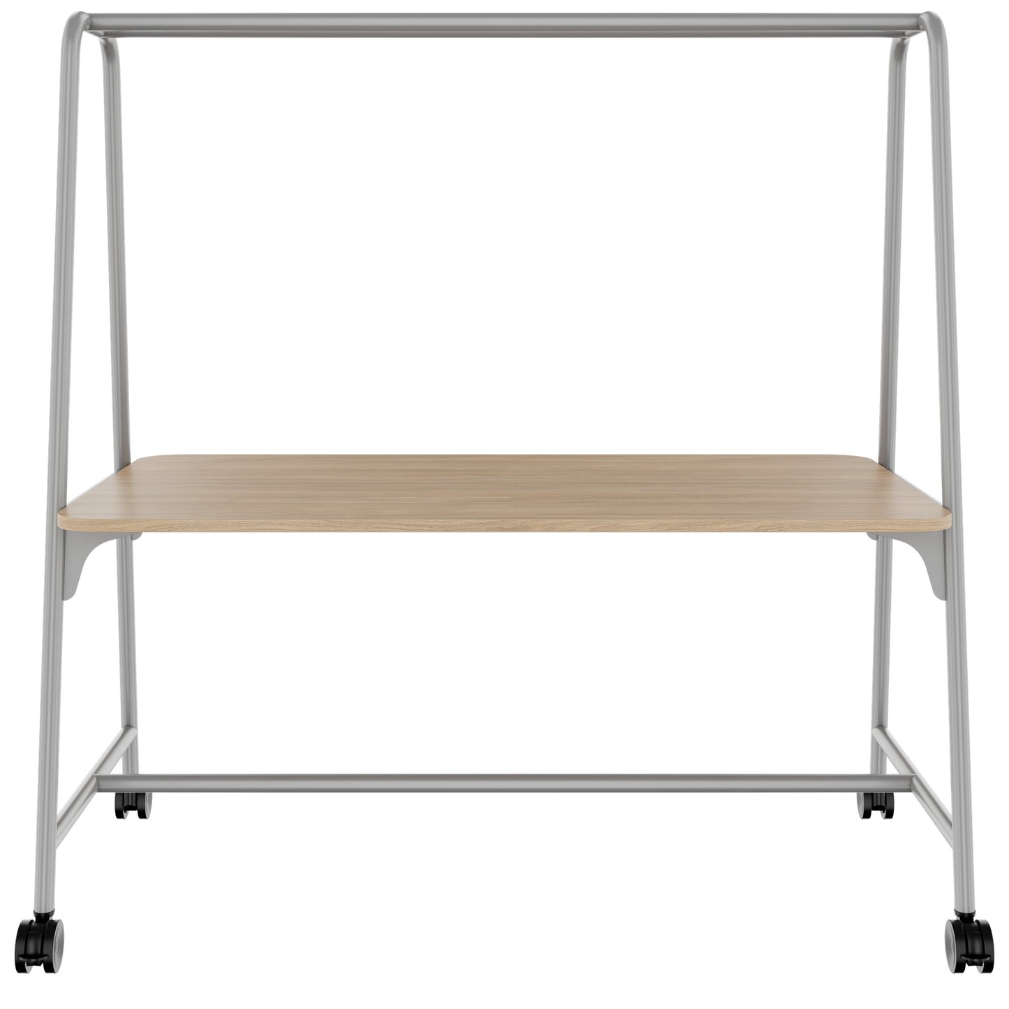 ROUND Multipurpose Tisch | 1600 - 1800 x 740 - 1050 mm, Bernsteineiche